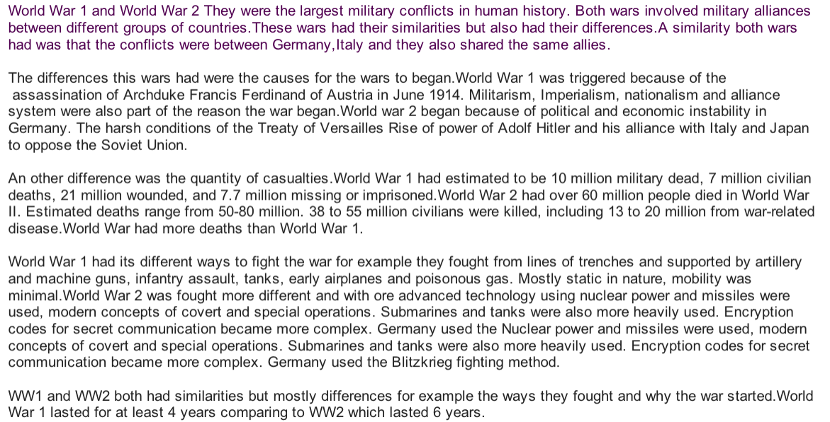 Was world war 2 avoidable essay